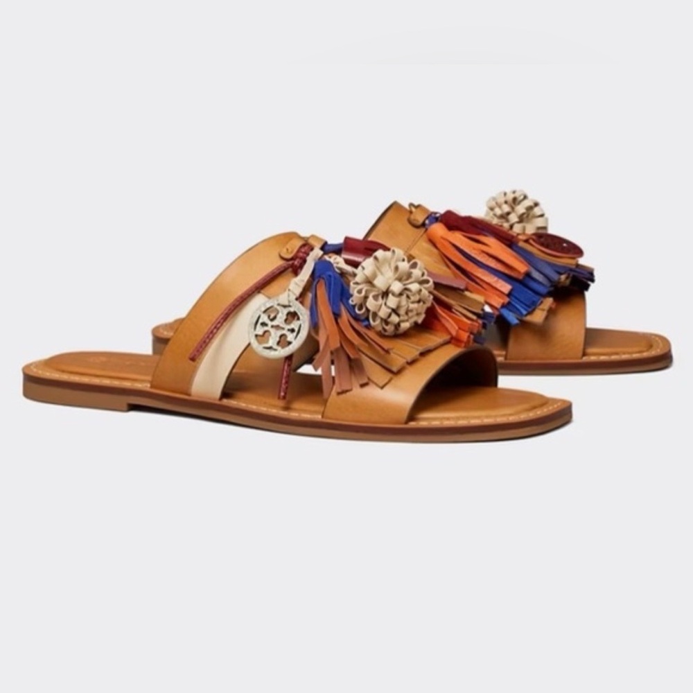 Tory Burch Multicolor miller Tassel Sandals